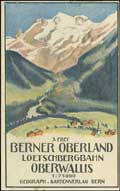  FREY J.	Berner Oberland Loetschbergbahn 1920